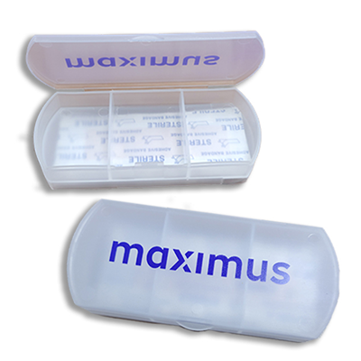 Pill Box with Bandage Holder