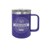 50th Anniversary 15oz Travel Mug